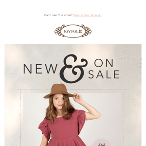 NEW & On Sale