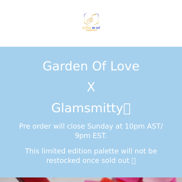 Garden Of Love Preorders Close Soon!