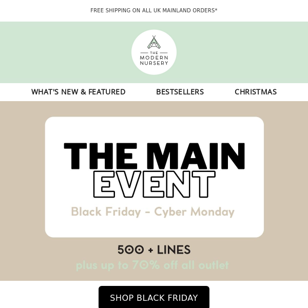 Black Friday: The Main Event