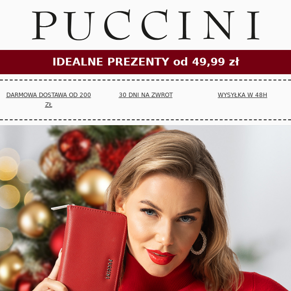 Idealne prezenty od 49,99 zł z gwarancją dostawy przed świętami 🎁