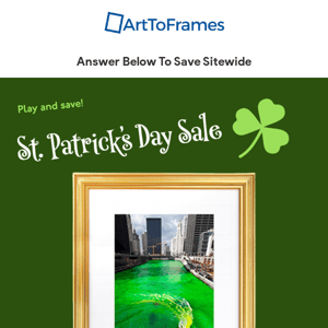 St. Patrick's Day Trivia Sale 🍀Play & Save!