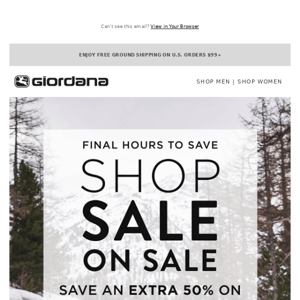 Final Hours to Save | Sale on Sale