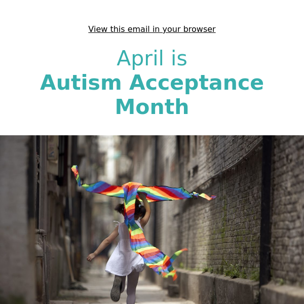 Let's Celebrate Autism Acceptance Month