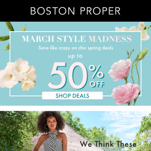 Up to 50% Off Spring Styles! Shop DEALS.