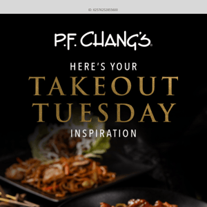 Takeout Tuesday Inspiration