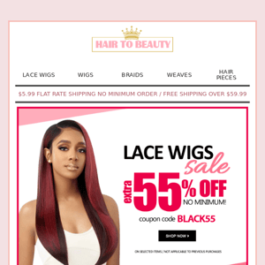 Hey Hair to Beauty, Get incredible discounts on your favorite brands😊