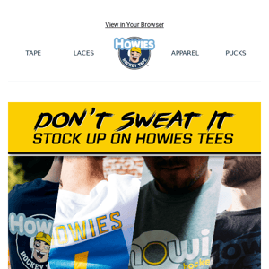 Upgrade Your Wardrobe With Howies Tees!