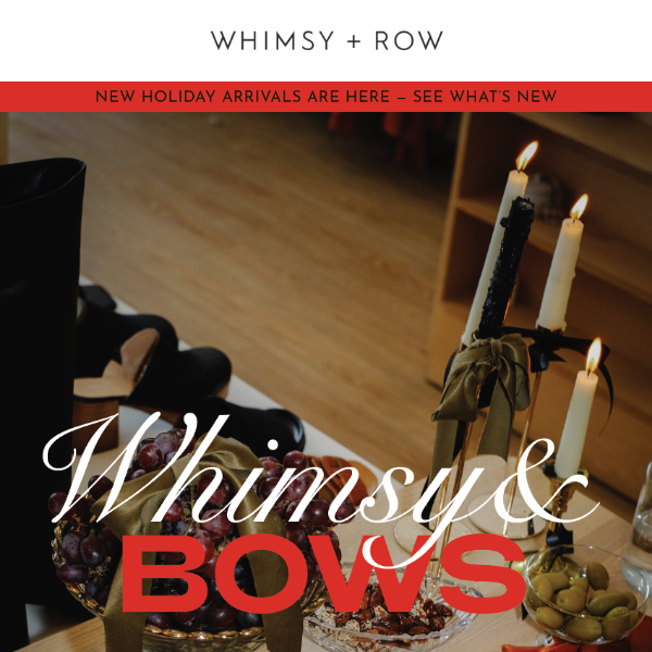 Whimsy + Bows: Holiday Party Recap 🎄🍷