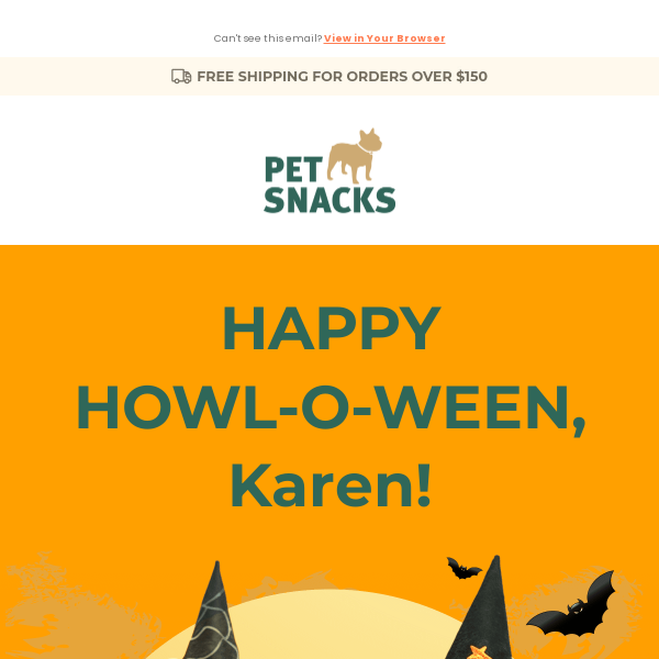 👻 It's Howl-O-ween!