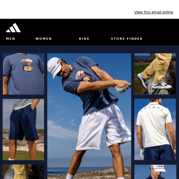 Elevate your ⛳️ wardrobe: Explore adidas x Malbon TODAY /// Améliorez votre garde-robe de⛳️ : Découvrez adidas x Malbon dès AUJOURD'HUI