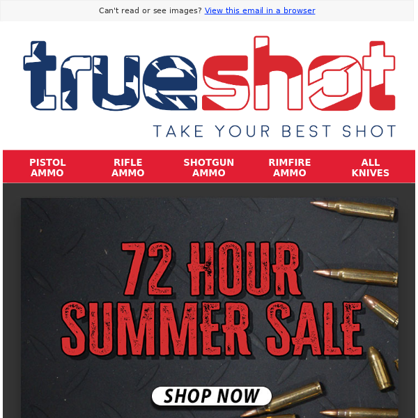 72 Hour Summer Sale + Free Shipping!