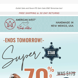 📣 70% Off Super STAR Sale AND 50% Off Lucky You FLASH Sale end Tomorrow~Shop Today and Pay Later with PayPal!