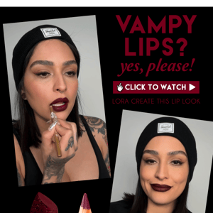 🥀 Vampy Lips 💄 Bloodwine Lipstick 💋 SHOP NOW🥀