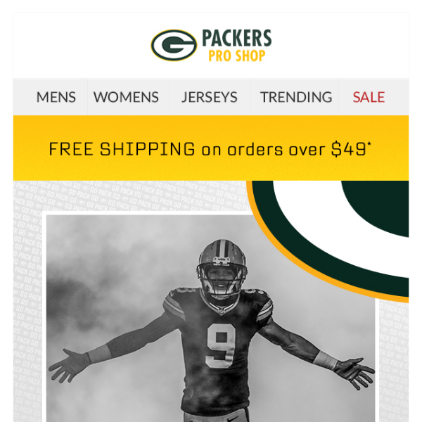 Packers Pro Shop on X: Look ready to report in official Sideline