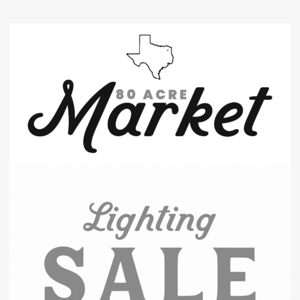 🏷️ Lighting Sale!