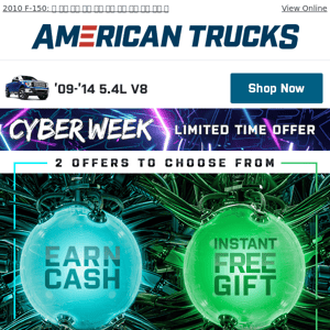 Your Cyber Week Exclusive Offers