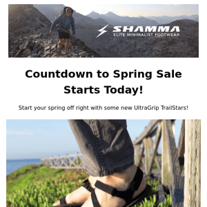 Countdown to Spring Sale Starts Today!