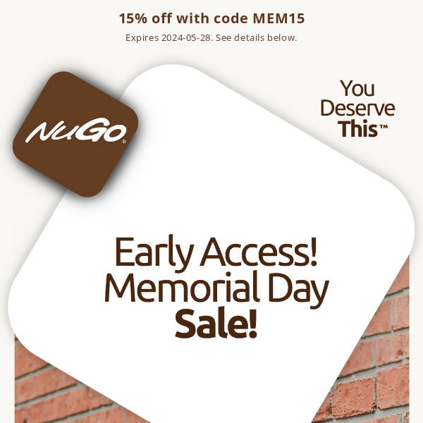 Our Memorial Day Sale is HERE!