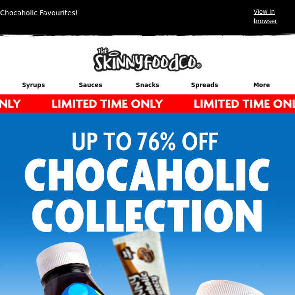 Up to 76% Off Chocaholic Range 🍫