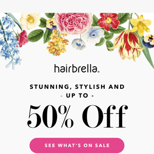 That's right up to 50% off...💖