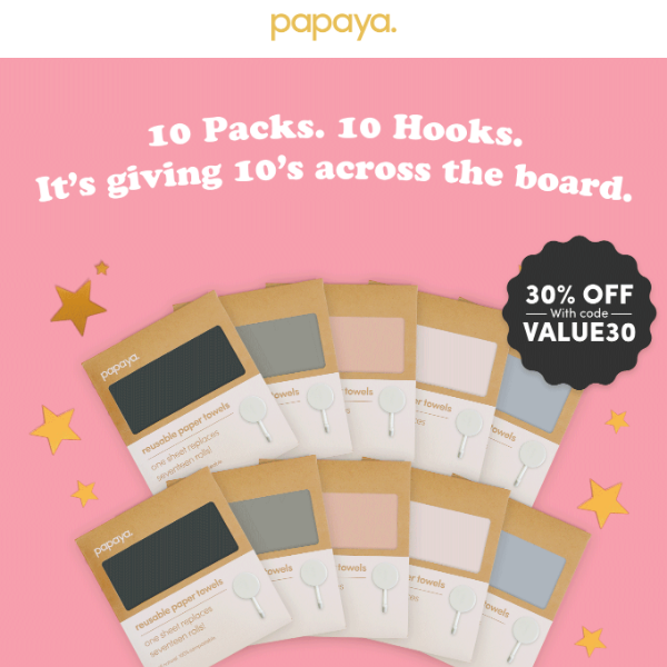 Calling all Papaya stans: the Value Pack is here!