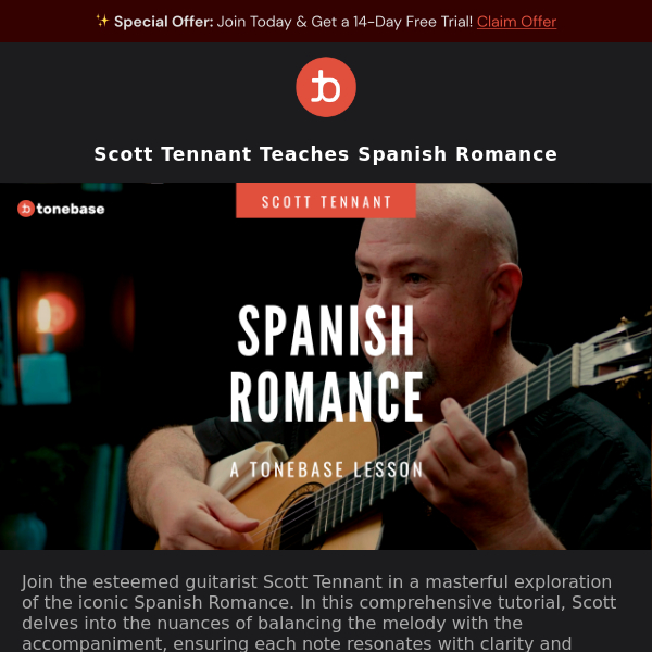 Scott Tennant Teaches Spanish Romance