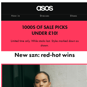 🔥 ASOS Sale: Grab Your Favorite Picks Under £10!