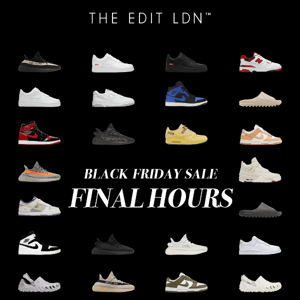 ⏰ Final Hours: Save 10% on Nike, Yeezy, New Balance & More