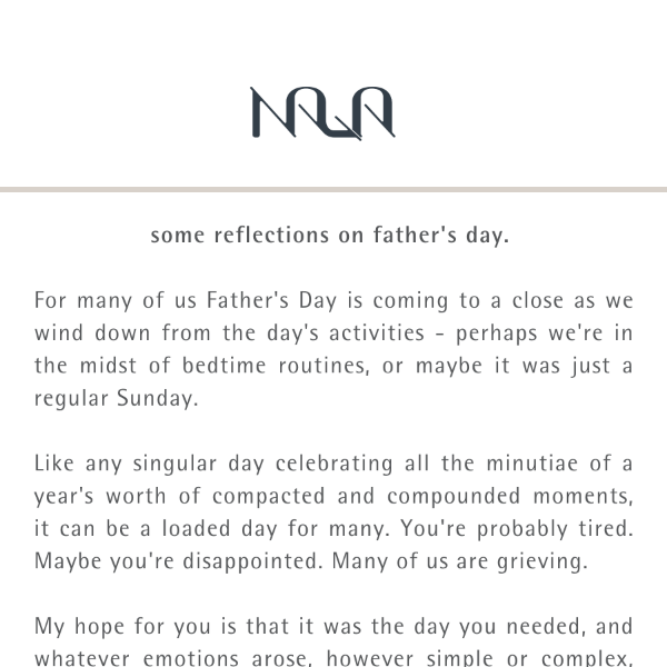 some reflections on father's day ♥️