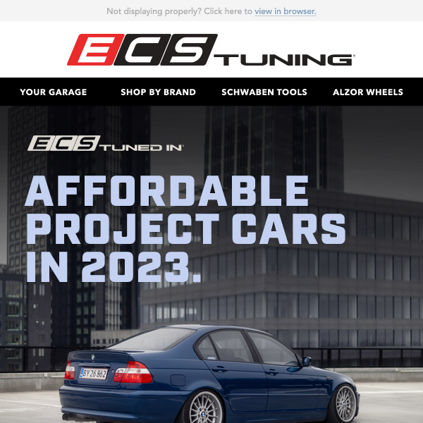 Affordable Project Cars in 2023 - E46 3 Series - ECS Tuning