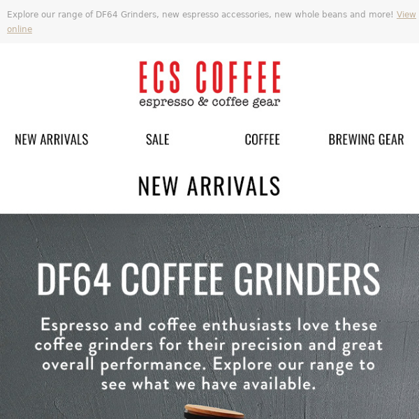 Just Landed! 🌟 New Grinders, Espresso Accessories & More