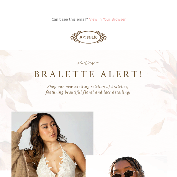 NEW Bralette Alert 💕