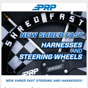 New Limited-Edition Series Drop During Black Friday?! 😱 Save on Shred Fast Steering Wheels and Harnesses!