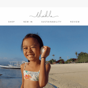 NEW | Freesia Kids’ Swimsuit: Beautify Your Family Beach Moments 🌼