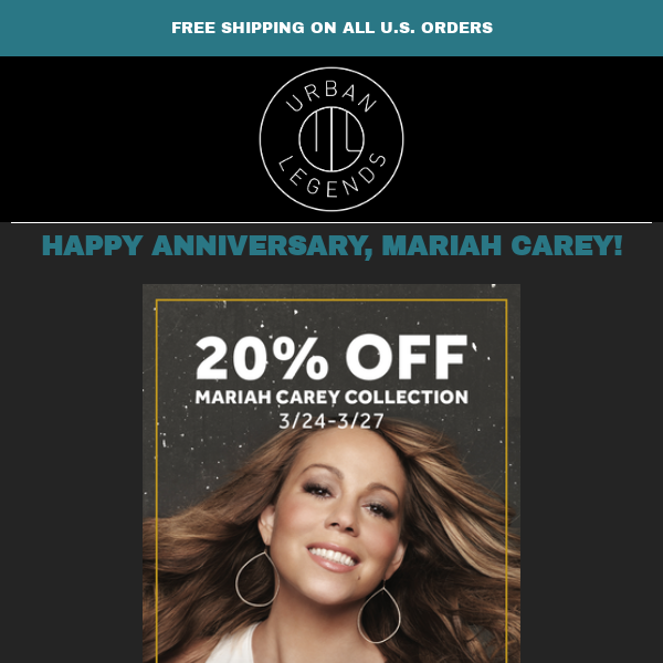 20% Off Mariah Carey Products