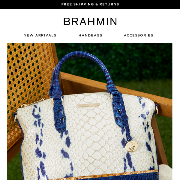 Colors inspired by the coast 🌊​ - Brahmin Handbags
