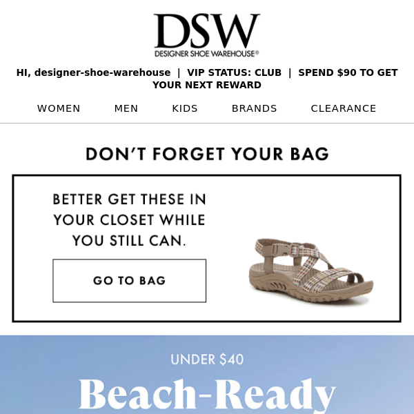 Take on summer in sandals under $40.