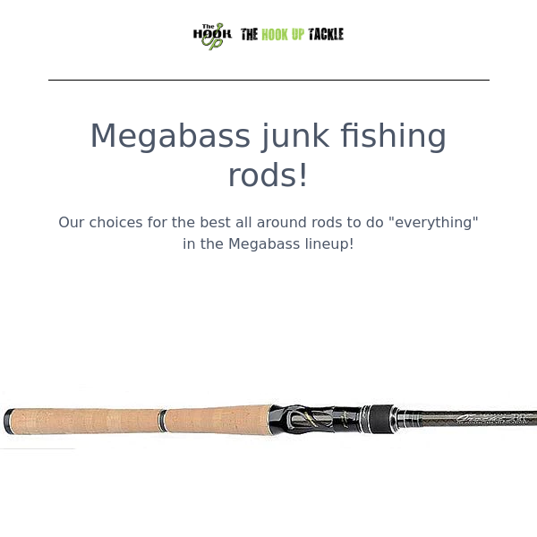 Megabass rod breakdown for all around use