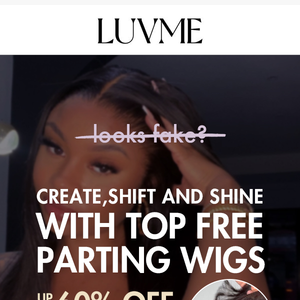 🌟 Create, Shift, and Shine with Top Free Parting Wigs!