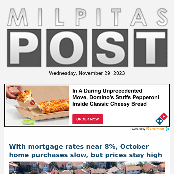 With mortgage rates near 8%, October home purchases slow, but prices stay high