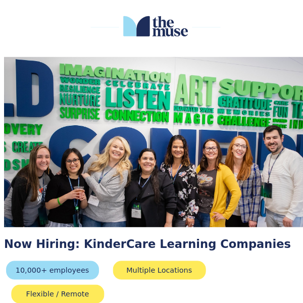 Now Hiring: KinderCare Learning Companies