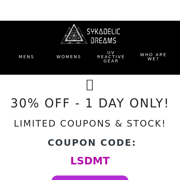 🕉️30% OFF -OUR CRAZIEST SALE IN HISTORY- 1 DAY ONLY!
