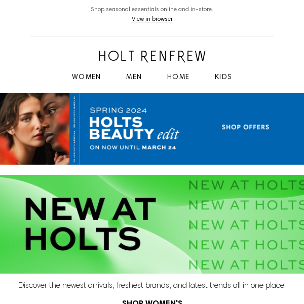 New At Holts | Dressed Up Denim