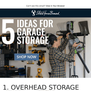 5 Tips to Organize Your Garage Easily
