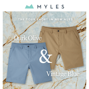 [New Colors!] Travel & Golf Shorts