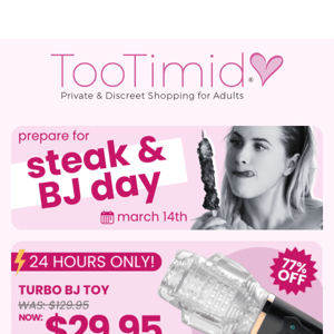 Get Ready 4 Steak & BJ Day