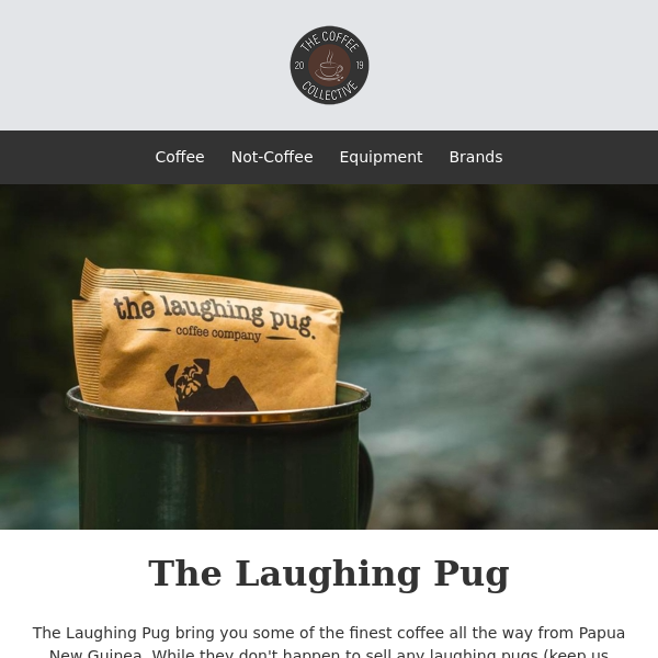 The Laughing Pug Coffee! ☕