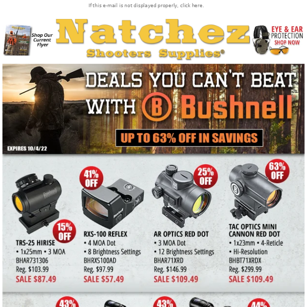 Deals You Can't Beat with Bushnell