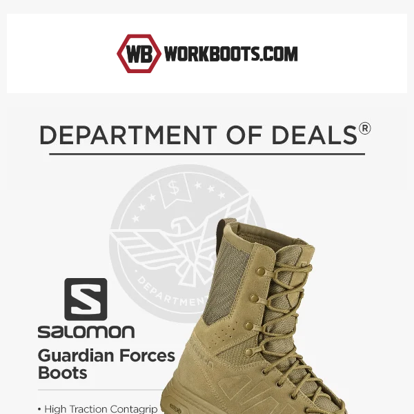 DOD: $99.99 Salomon Forces Boots❗