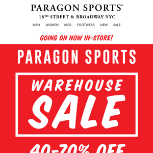 Weekend Must : THE WAREHOUSE SALE 🚩